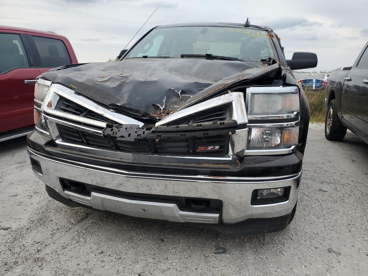 2015 Chevrolet Silverado VIN 1GCVKREC0FZ345332 Copart auction photo, front end damage thumbnail 5