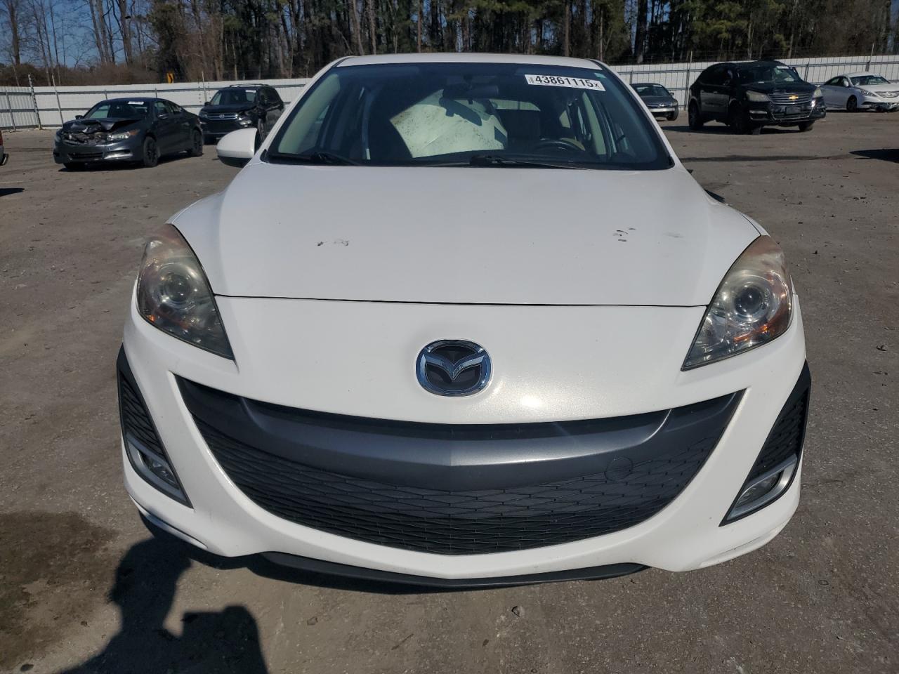 2011 Mazda 3 VIN JM1BL1K54B1372856 Copart auction photo, rear end / side damage thumbnail 5