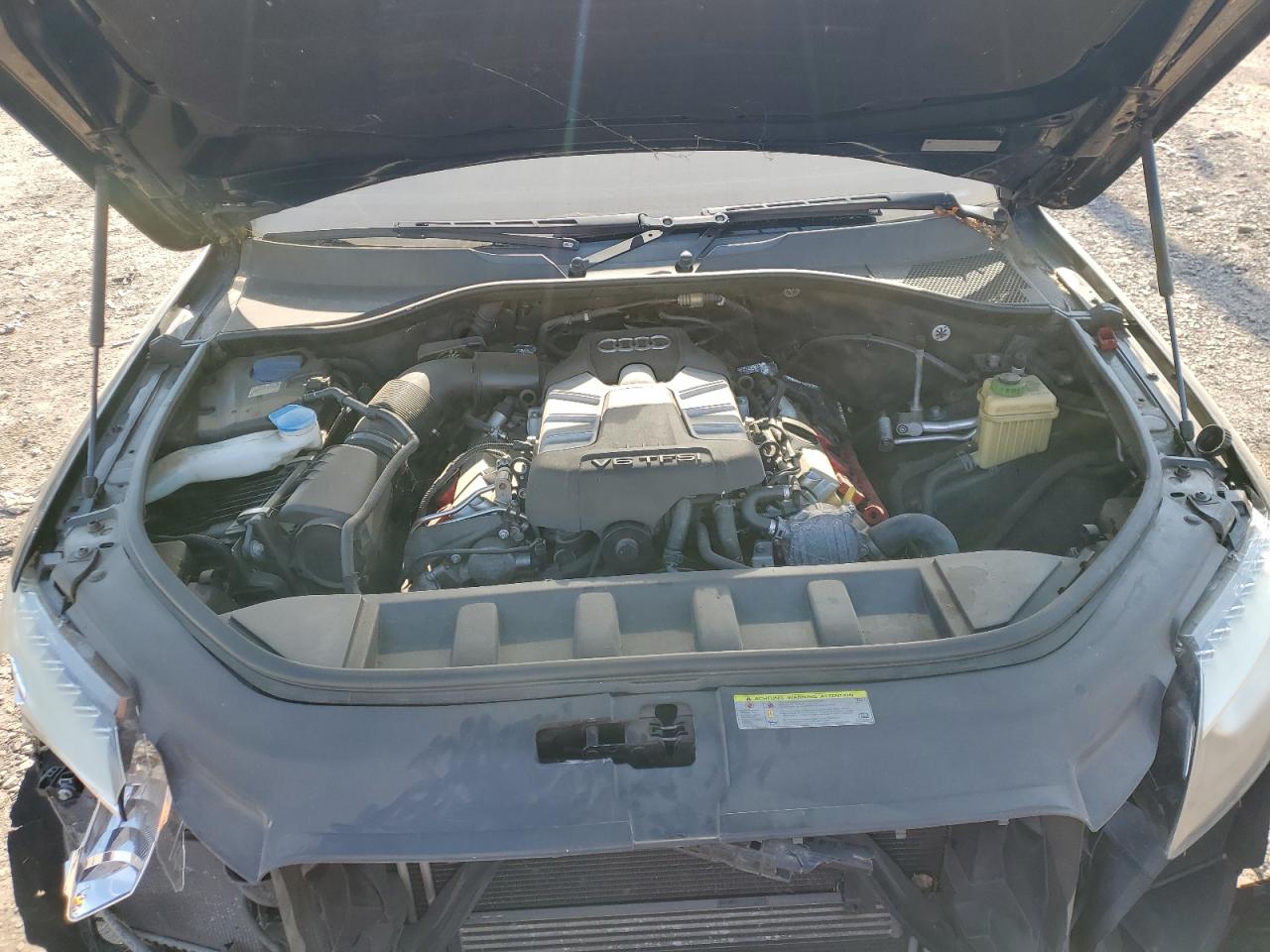 2014 Audi Q7 VIN WA1DGAFE2ED009721 Copart auction photo, front end damage thumbnail 12