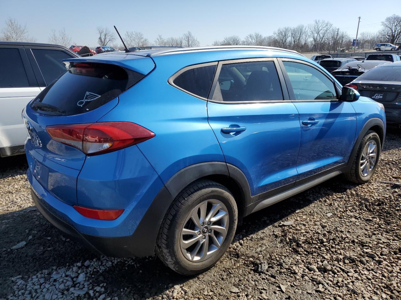 2017 Hyundai Tucson VIN KM8J33A44HU275353 Copart auction photo, normal wear damage thumbnail 3