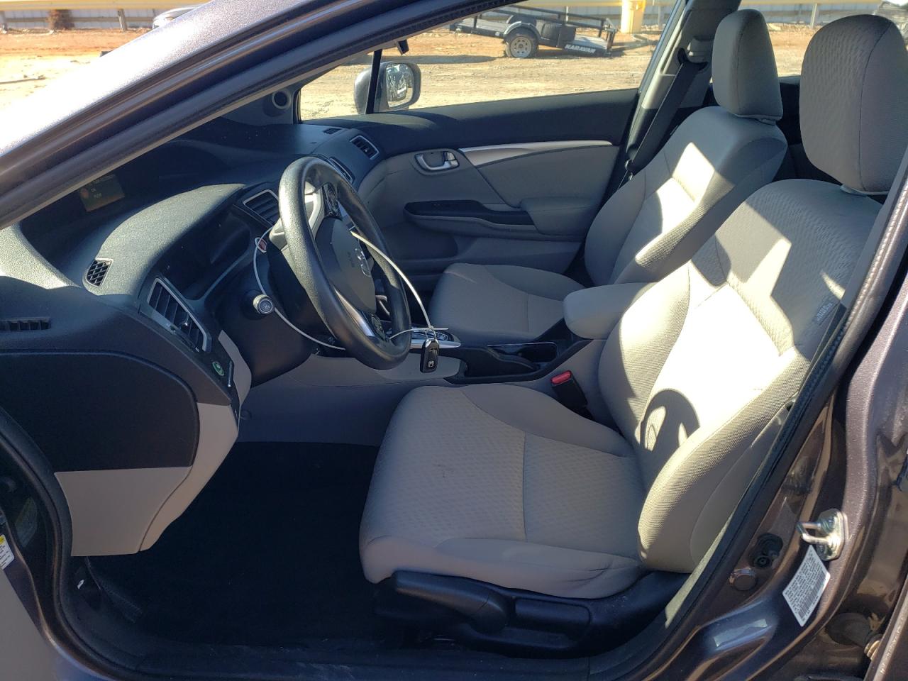 2015 Honda Civic VIN 19XFB2F85FE021102 Copart auction photo, front end / side damage thumbnail 7