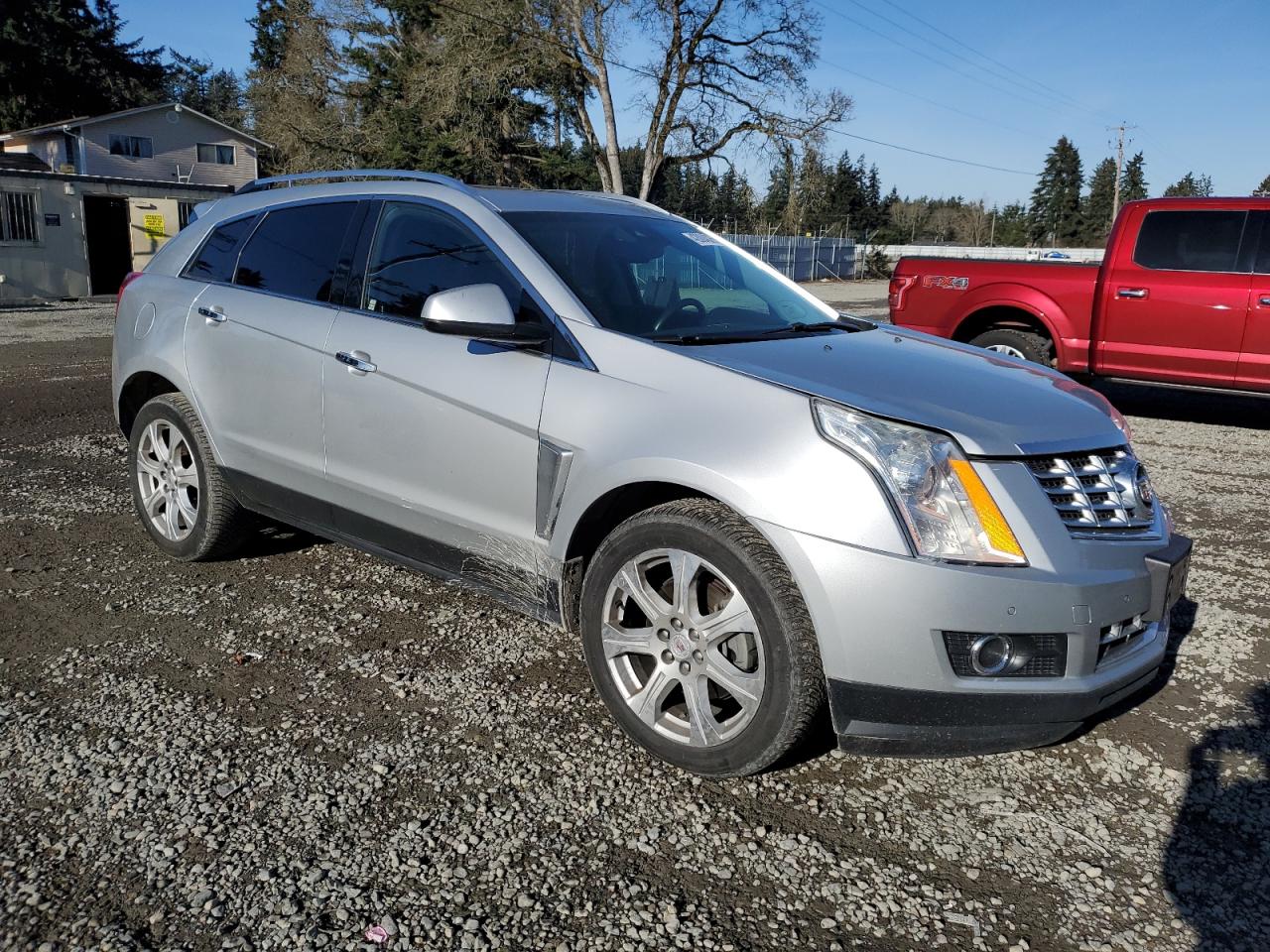2016 Cadillac SRX VIN 3GYFNDE36GS519881 Copart auction photo, rear end damage thumbnail 4
