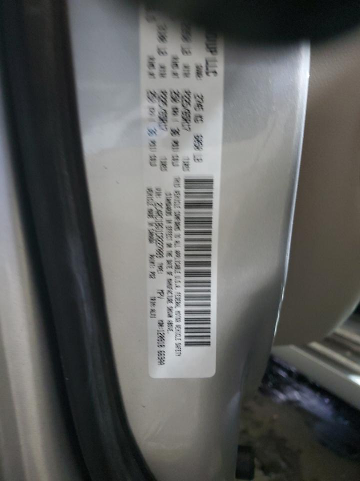 2012 Chrysler Town & Country VIN 2C4RC1BG1CR227089 Copart auction photo, front end / side damage thumbnail 13