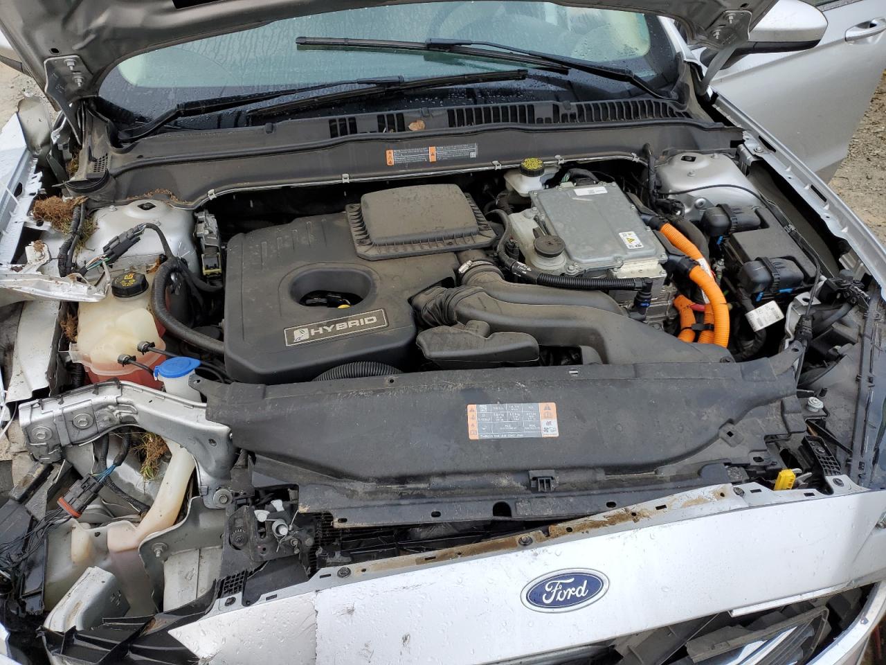 2019 Ford Fusion VIN 3FA6P0LU0KR263392 Copart auction photo, all over damage thumbnail 12