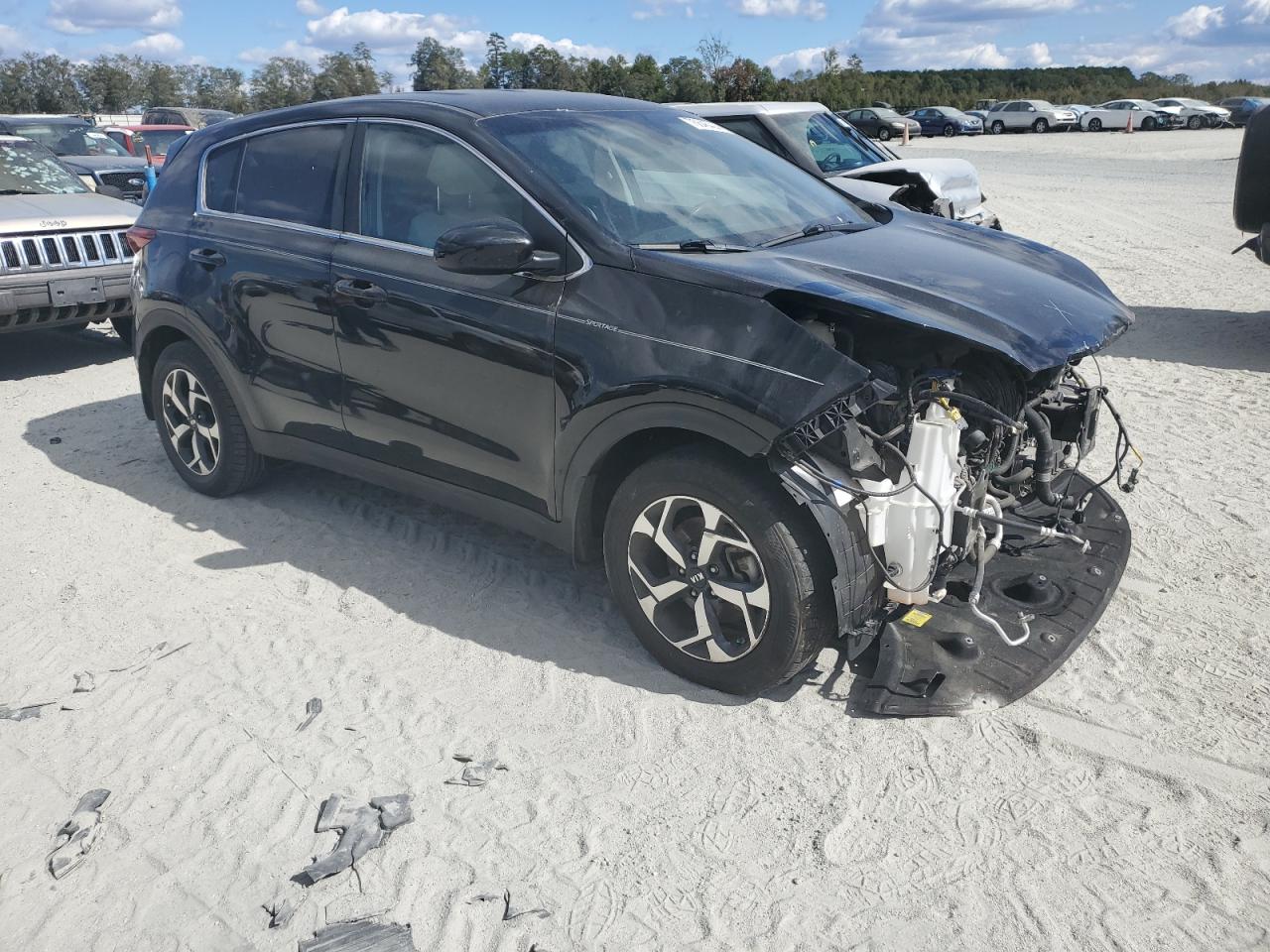 2020 KIA Sportage VIN KNDPM3AC8L7744955 Copart auction photo, front end damage thumbnail 4