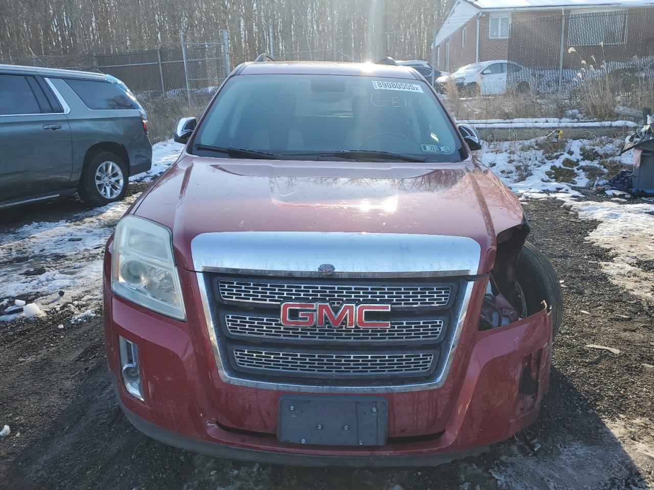 2013 GMC Terrain VIN 2GKFLTEKXD6310512 Copart auction photo, front end / side damage thumbnail 5