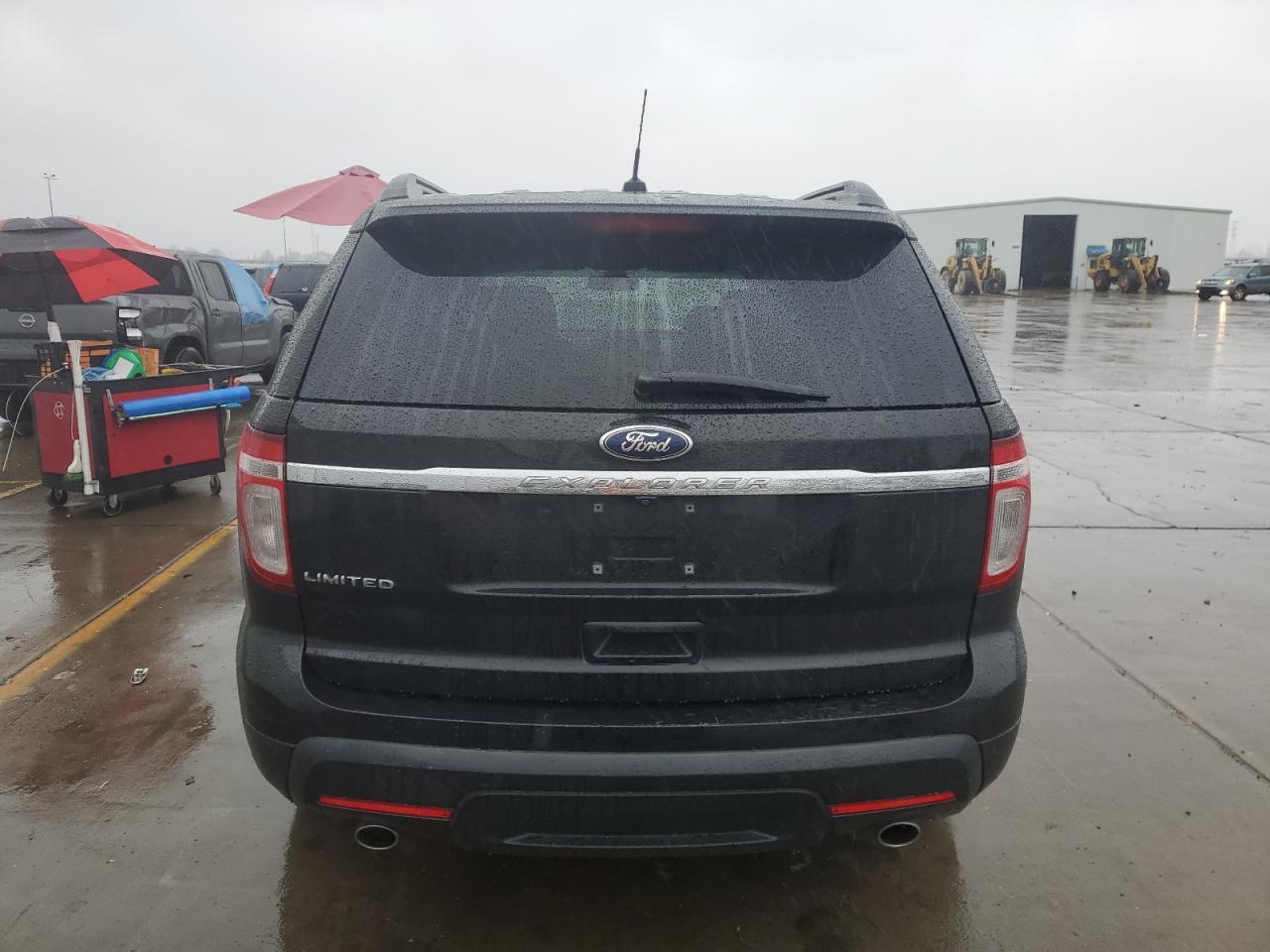 2014 Ford Explorer VIN 1FM5K7F86EGB80536 Copart auction photo, front end damage thumbnail 6