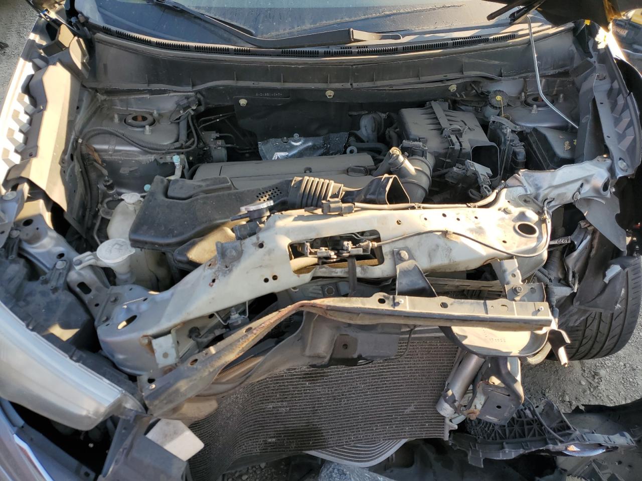 2016 Mitsubishi Outlander VIN JA4AP3AU4GZ048636 Copart auction photo, front end damage thumbnail 12