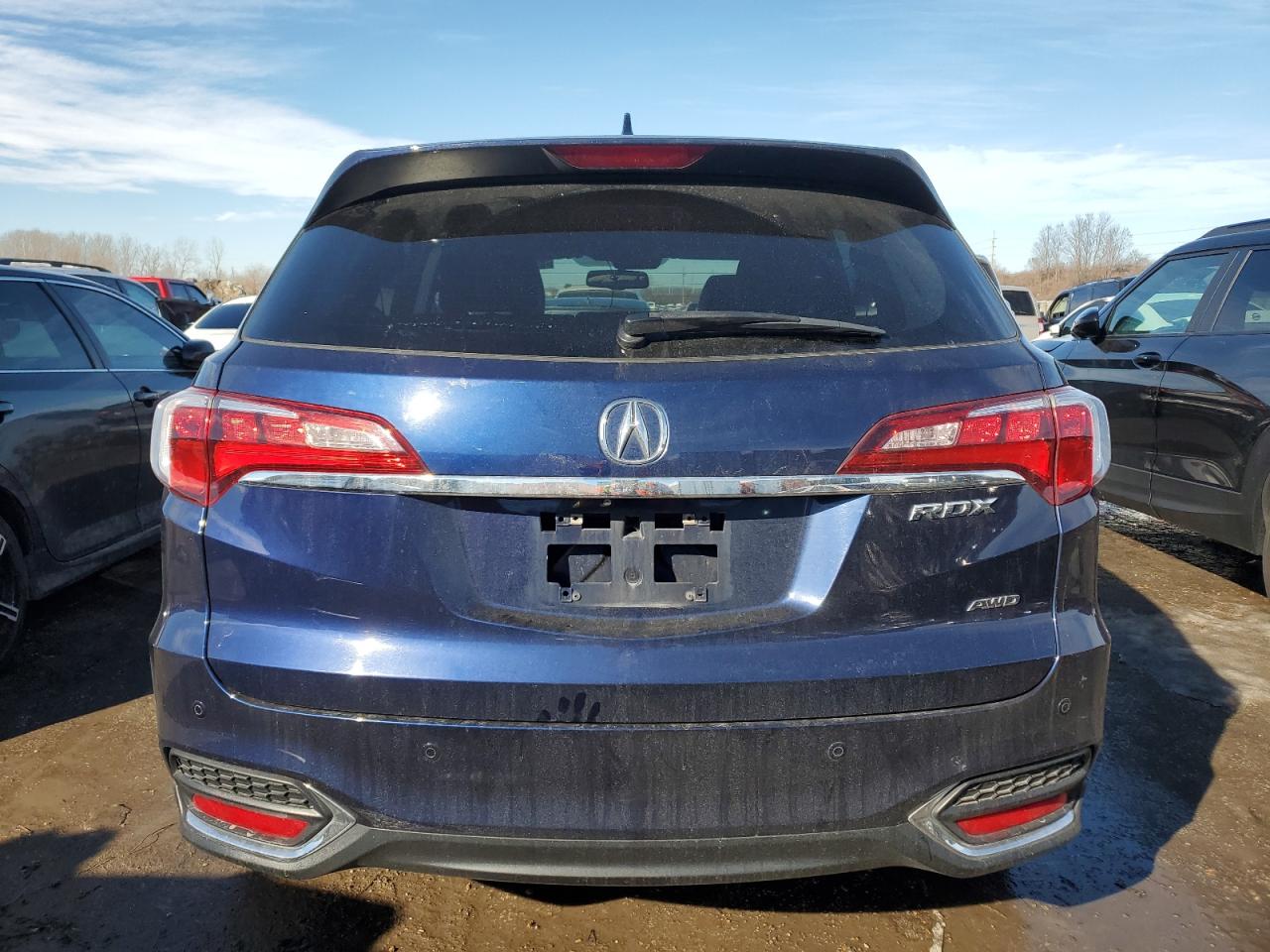 2017 Acura RDX VIN 5J8TB4H73HL016804 Copart auction photo, front end damage thumbnail 6