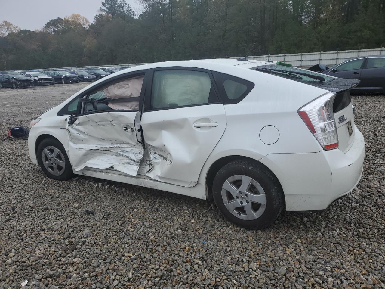 2010 Toyota Prius VIN JTDKN3DU6A1022265 Copart auction photo, side damage thumbnail 2