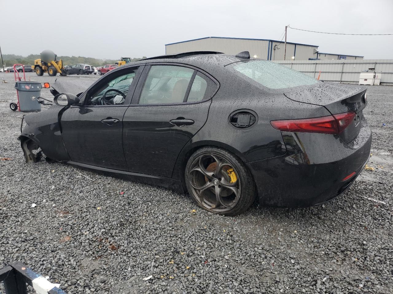 2019 Alfa Romeo Giulia VIN ZARFAMBN1K7607399 Copart auction photo, front end / rear end damage thumbnail 2