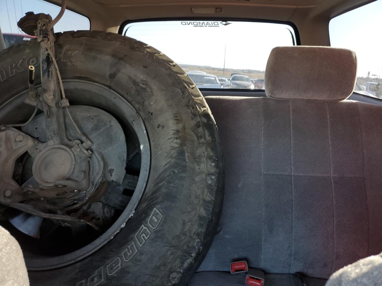 2001 Toyota 4Runner VIN JT3GN86R710190387 Copart auction photo, front end / undercarriage damage thumbnail 10