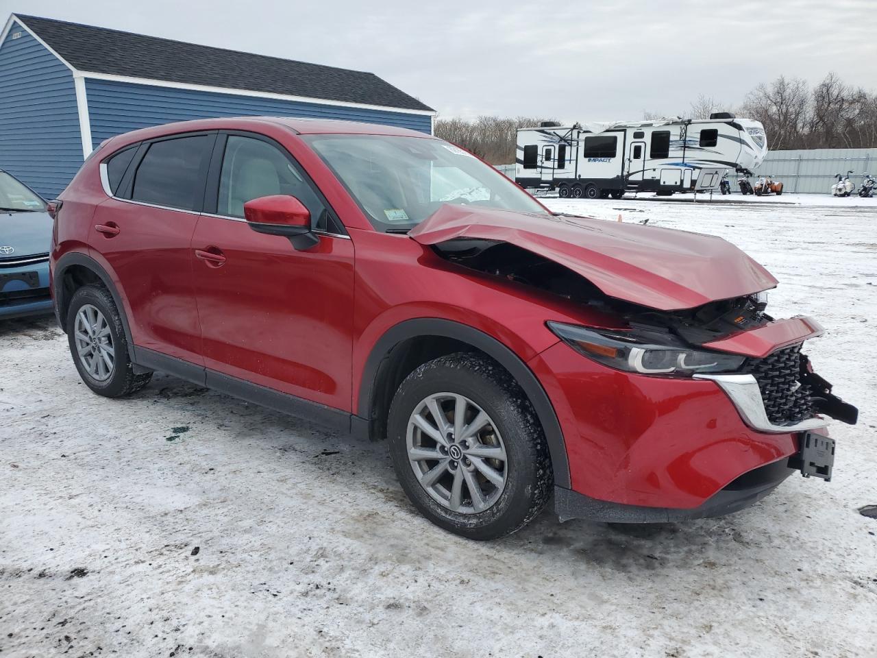 2023 Mazda CX-5 VIN JM3KFBCM1P0146524 Copart auction photo, front end damage thumbnail 4