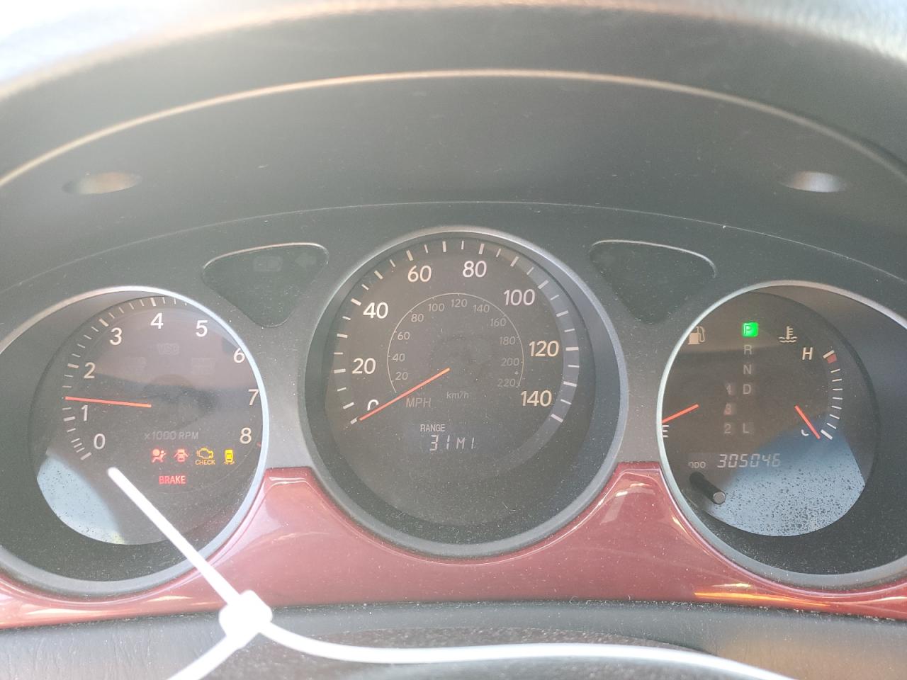 2005 Lexus ES VIN JTHBA30G955114964 Copart auction photo, mechanical / front end damage thumbnail 9