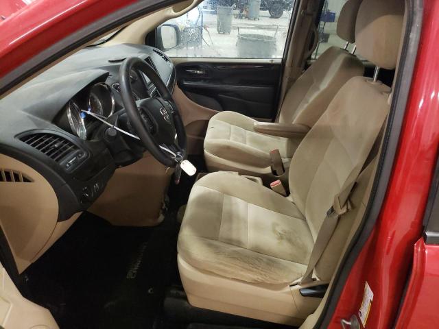 2014 Dodge Caravan VIN 2C4RDGBG1ER355531 Copart auction photo, side damage thumbnail 7