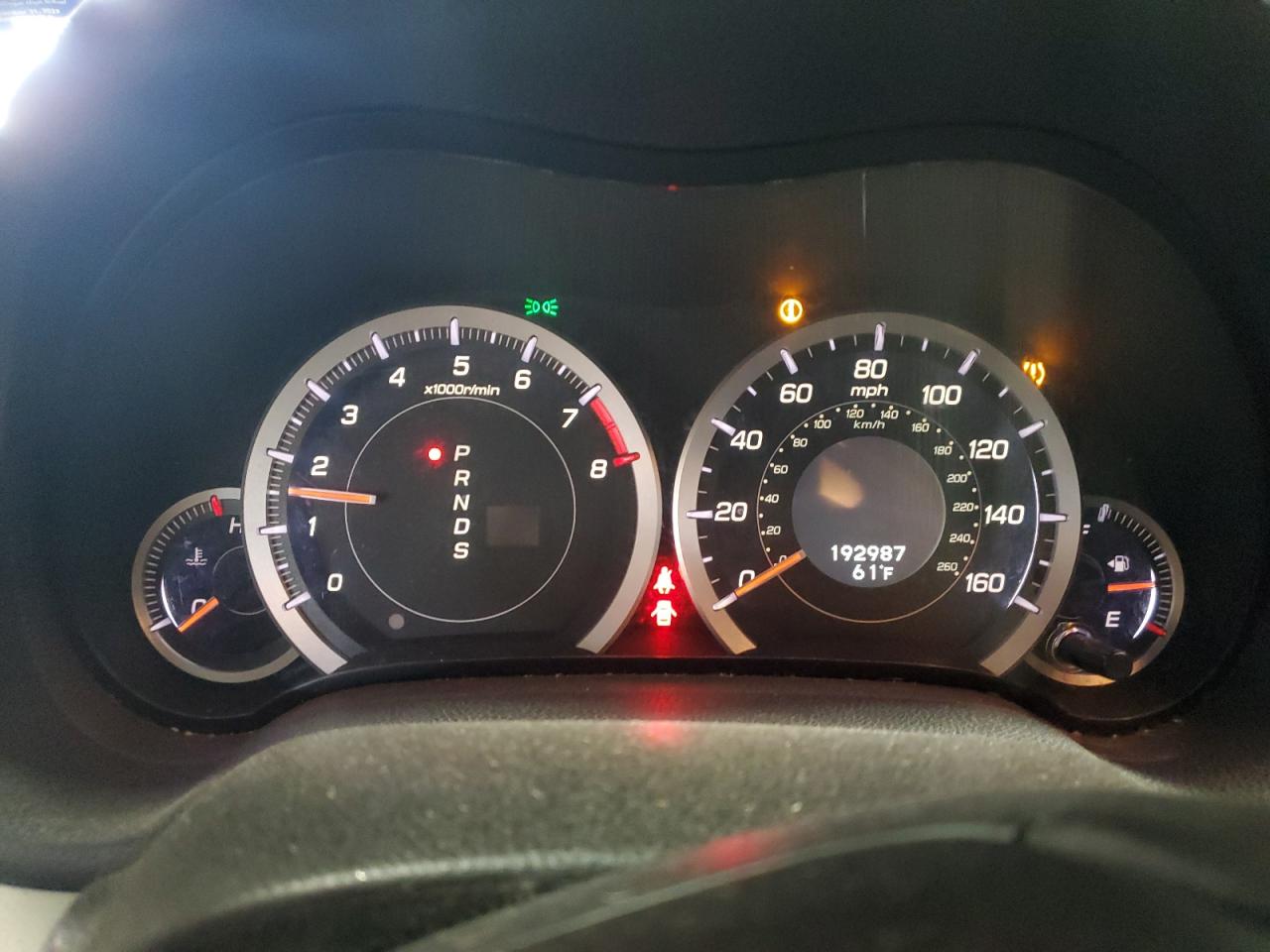 2009 Acura TSX VIN JH4CU26699C008410 Copart auction photo, front end / side damage thumbnail 9