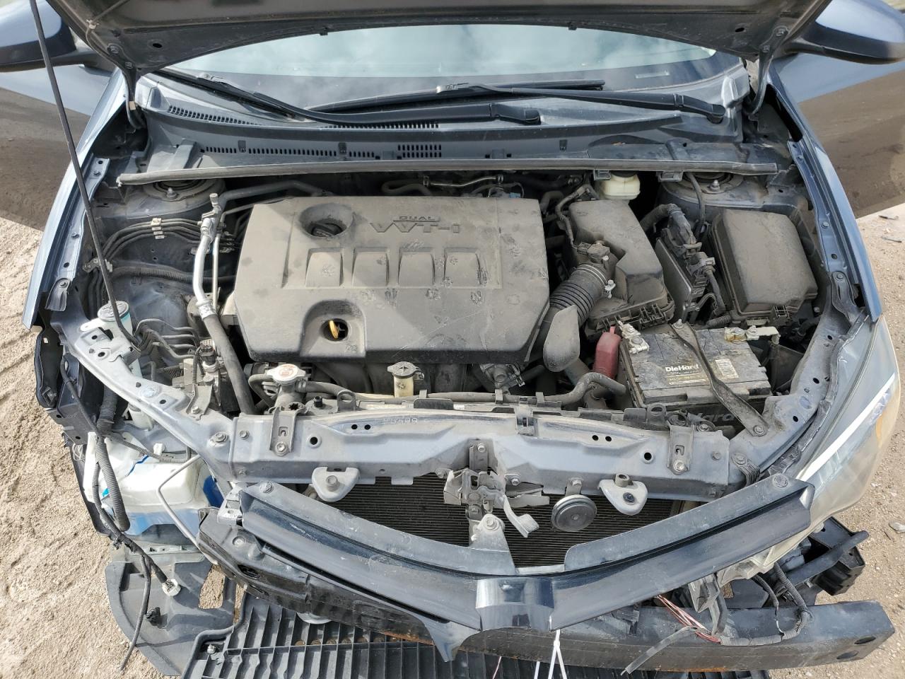 2018 Toyota Corolla VIN 2T1BURHE6JC068215 Copart auction photo, front end / rear end damage thumbnail 12