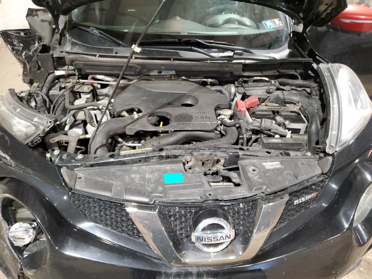 2015 Nissan Juke VIN JN8AF5MV2FT561964 Copart auction photo, front end / side damage thumbnail 13