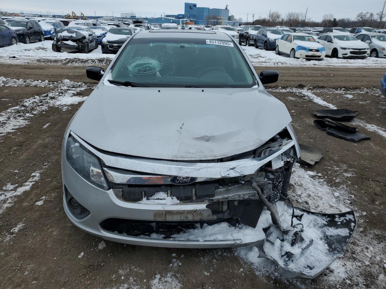 2010 Ford Fusion VIN 3FAHP0HA8AR377792 Copart auction photo, front end damage thumbnail 5