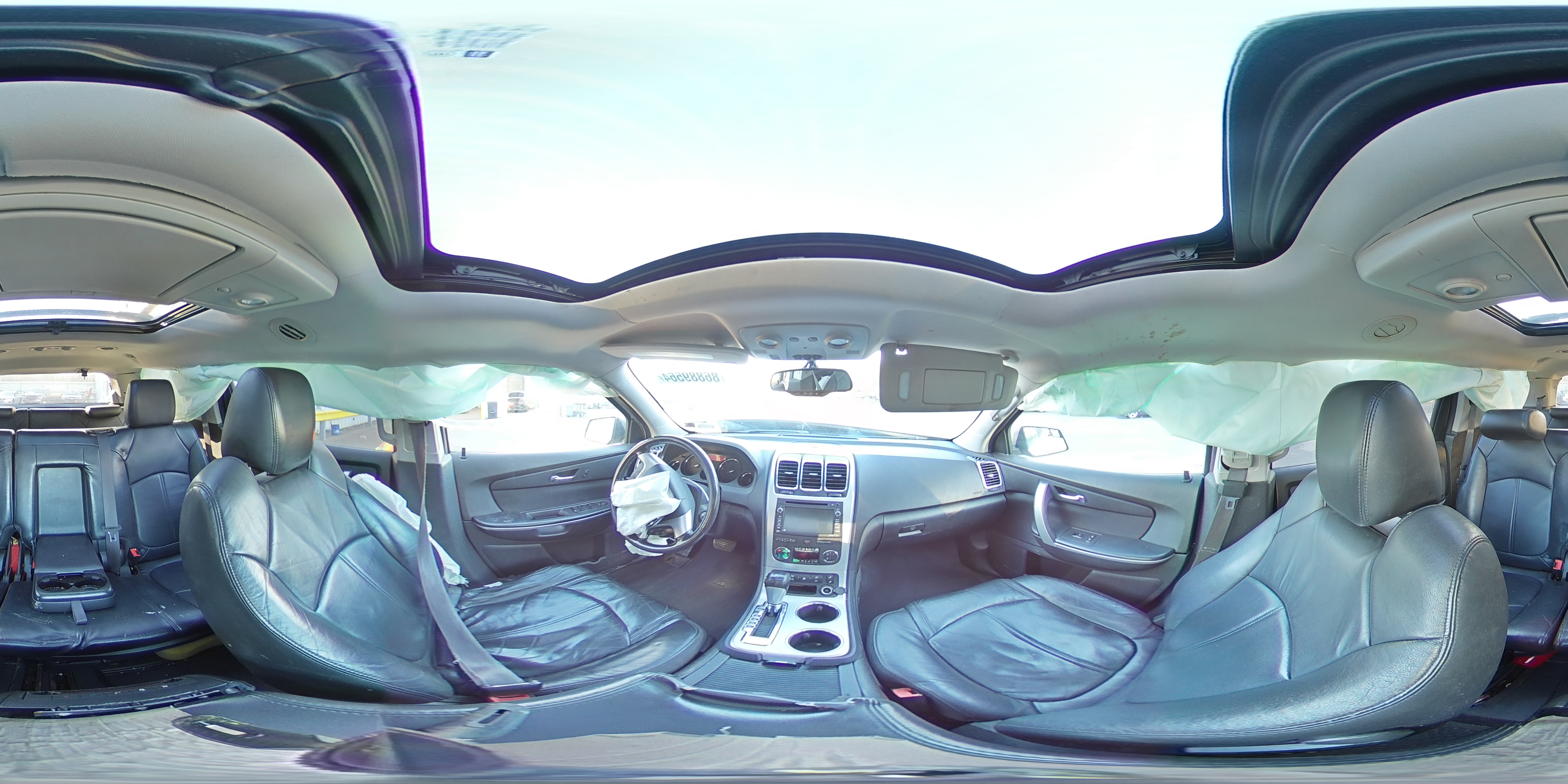 2011 GMC Acadia VIN 1GKKVRED7BJ302784 Copart auction photo, all over damage thumbnail 13