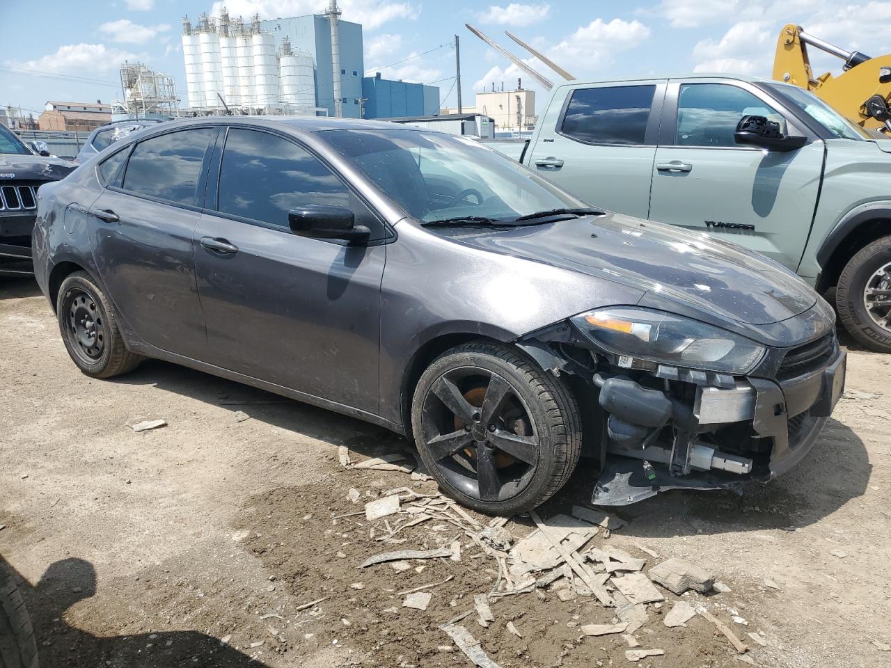 2015 Dodge Dart VIN 1C3CDFBB8FD345608 Copart auction photo, front end damage thumbnail 4