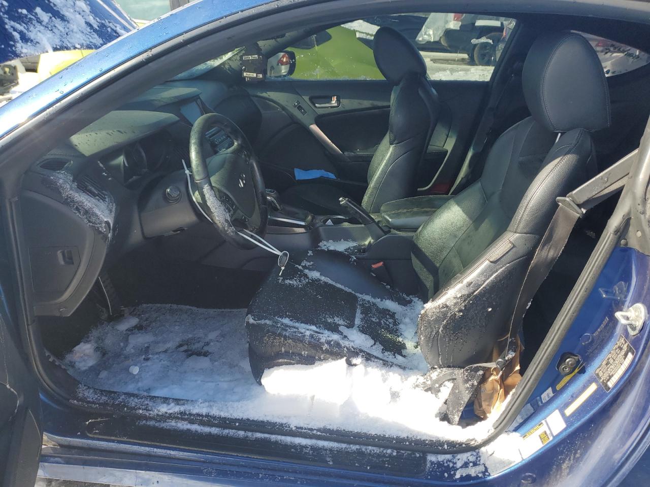 2015 Hyundai Genesis VIN KMHHU6KJ9FU130971 Copart auction photo, front end damage thumbnail 7