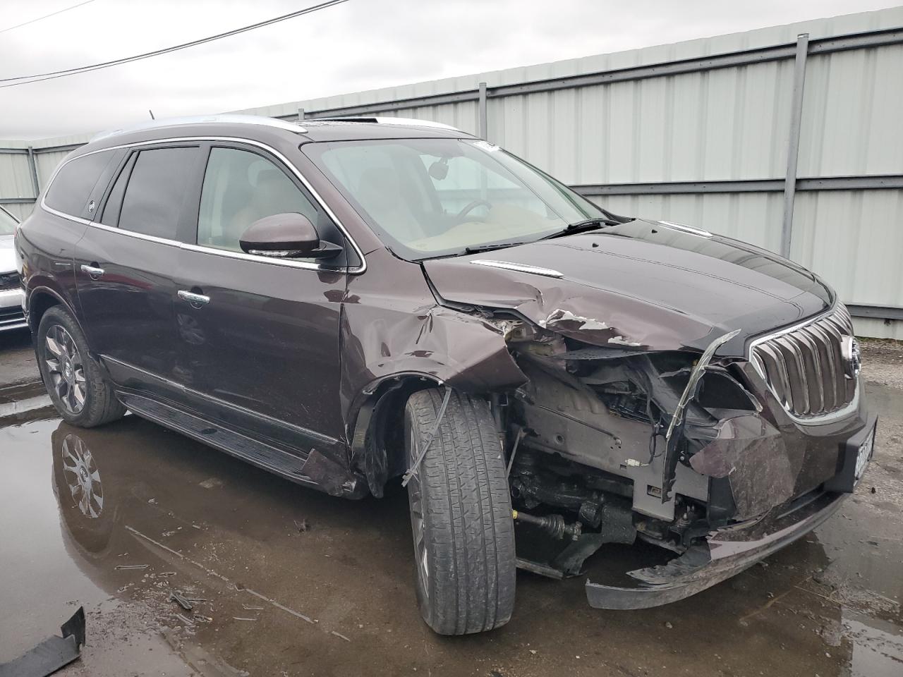 2017 Buick Enclave VIN 5GAKVBKD2HJ231527 Copart auction photo, front end damage thumbnail 4
