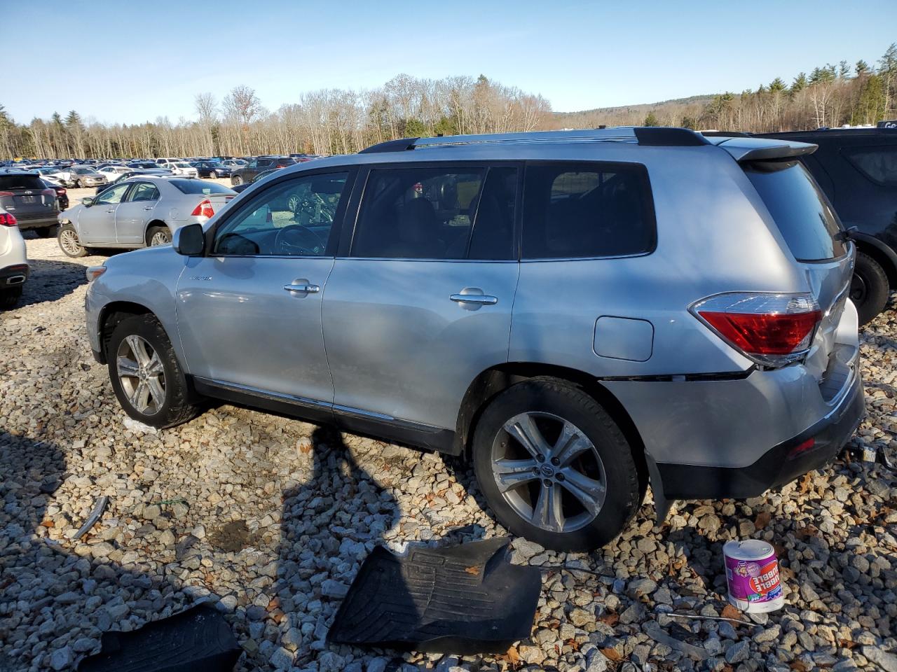 2012 Toyota Highlander VIN 5TDDK3EH4CS131798 Copart auction photo, rear end damage thumbnail 2