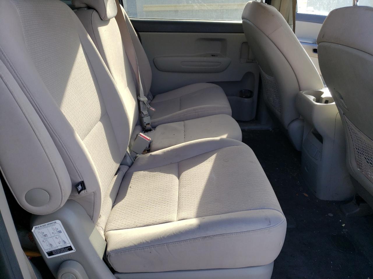 2017 KIA Sedona VIN KNDMB5C15H6233166 Copart auction photo, front end / rear end damage thumbnail 11