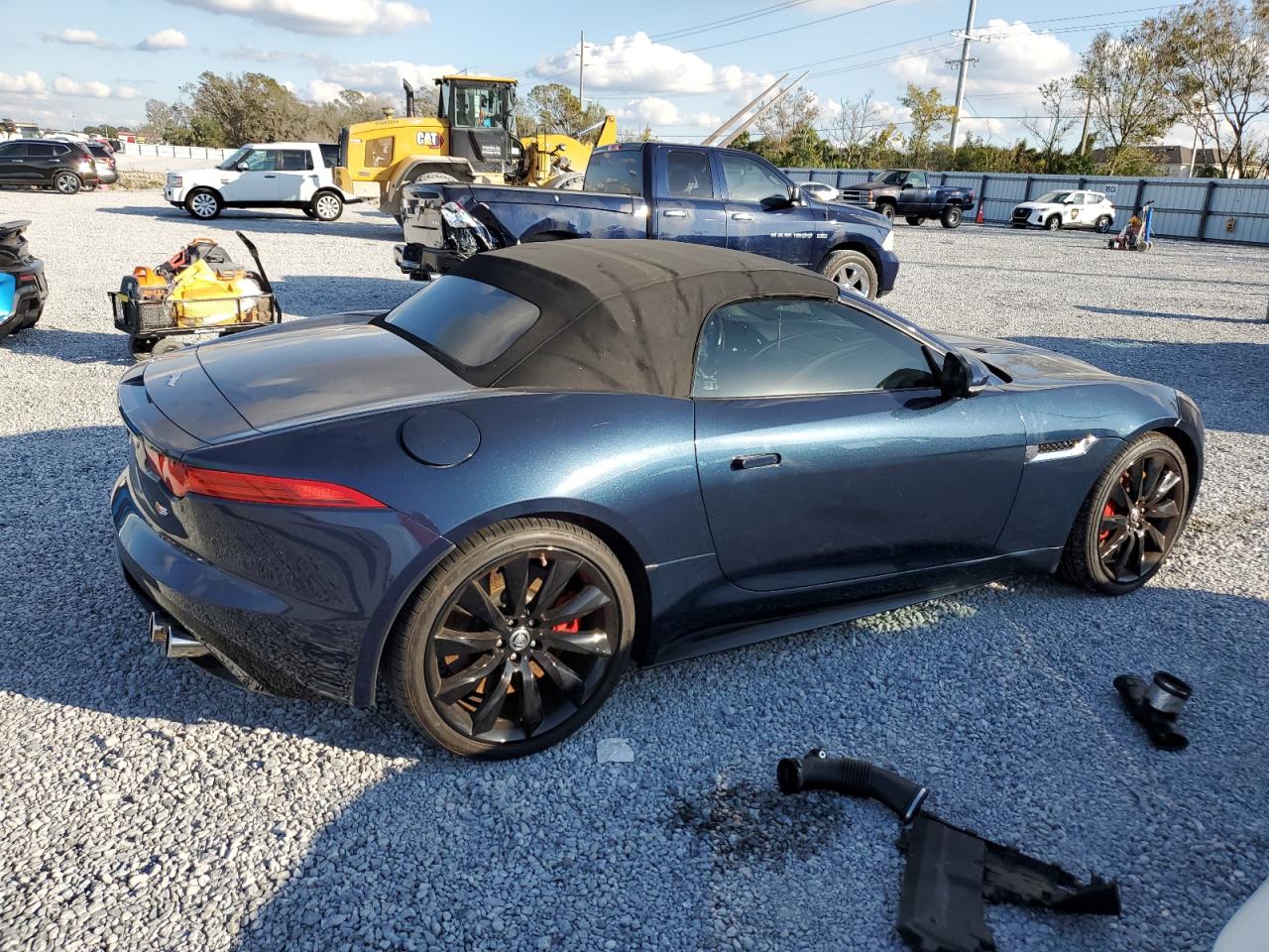 2014 Jaguar F-Type VIN SAJWA6GL8EMK04380 Copart auction photo, water/flood damage thumbnail 3