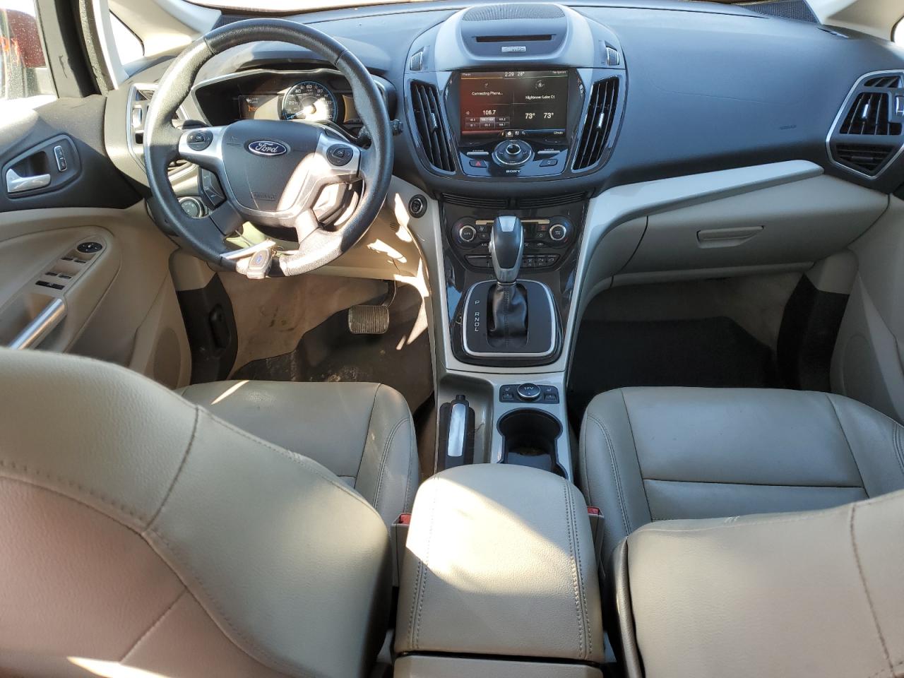 2013 Ford C-MAX VIN 1FADP5BU5DL552114 Copart auction photo, burn damage thumbnail 8