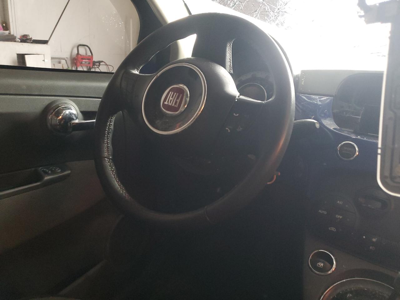 2012 Fiat 500 VIN 3C3CFFCR6CT384550 Copart auction photo, rollover damage thumbnail 9