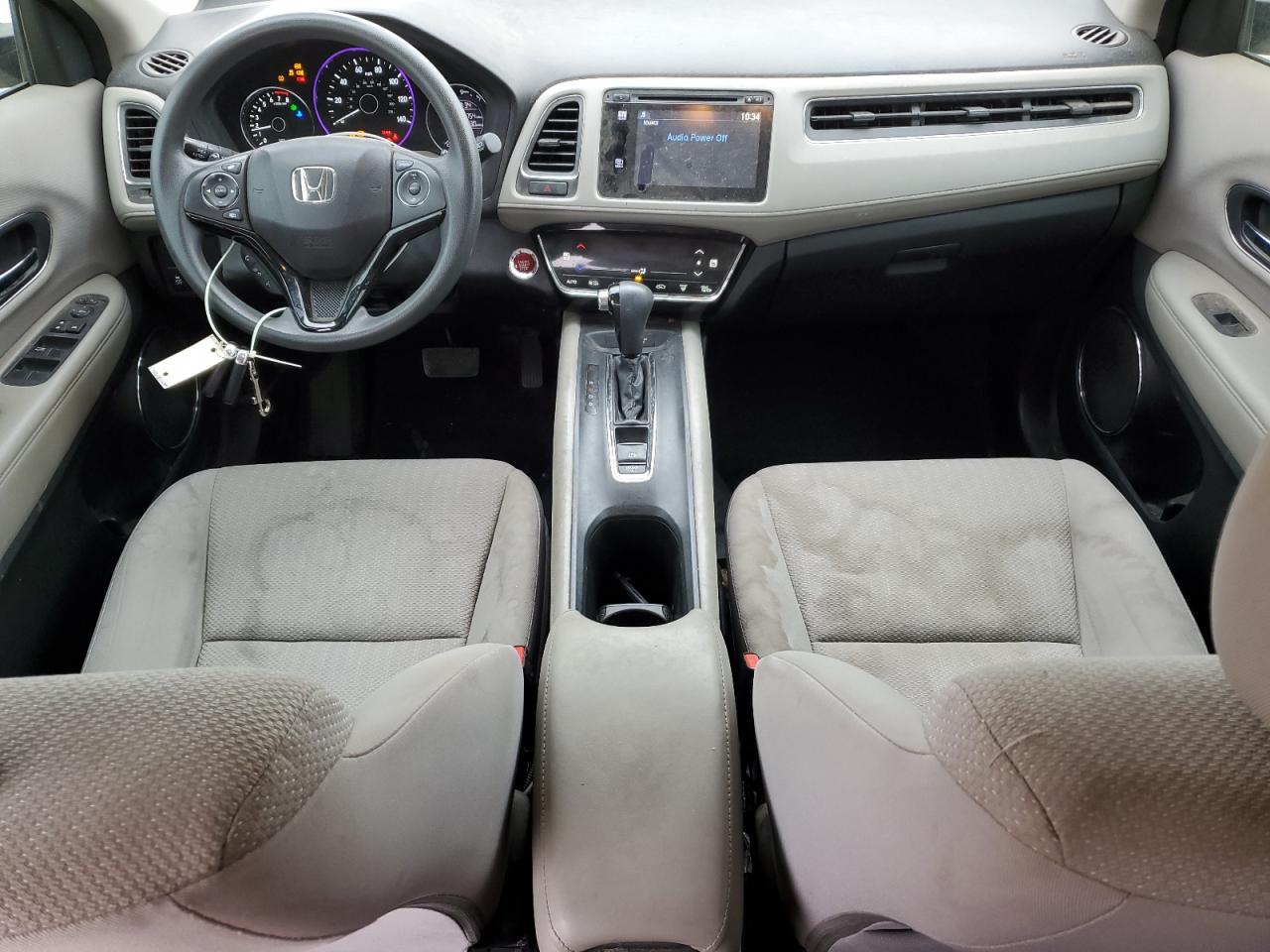 2017 Honda HR-V VIN 3CZRU5H53HM719660 Copart auction photo, front end damage thumbnail 8