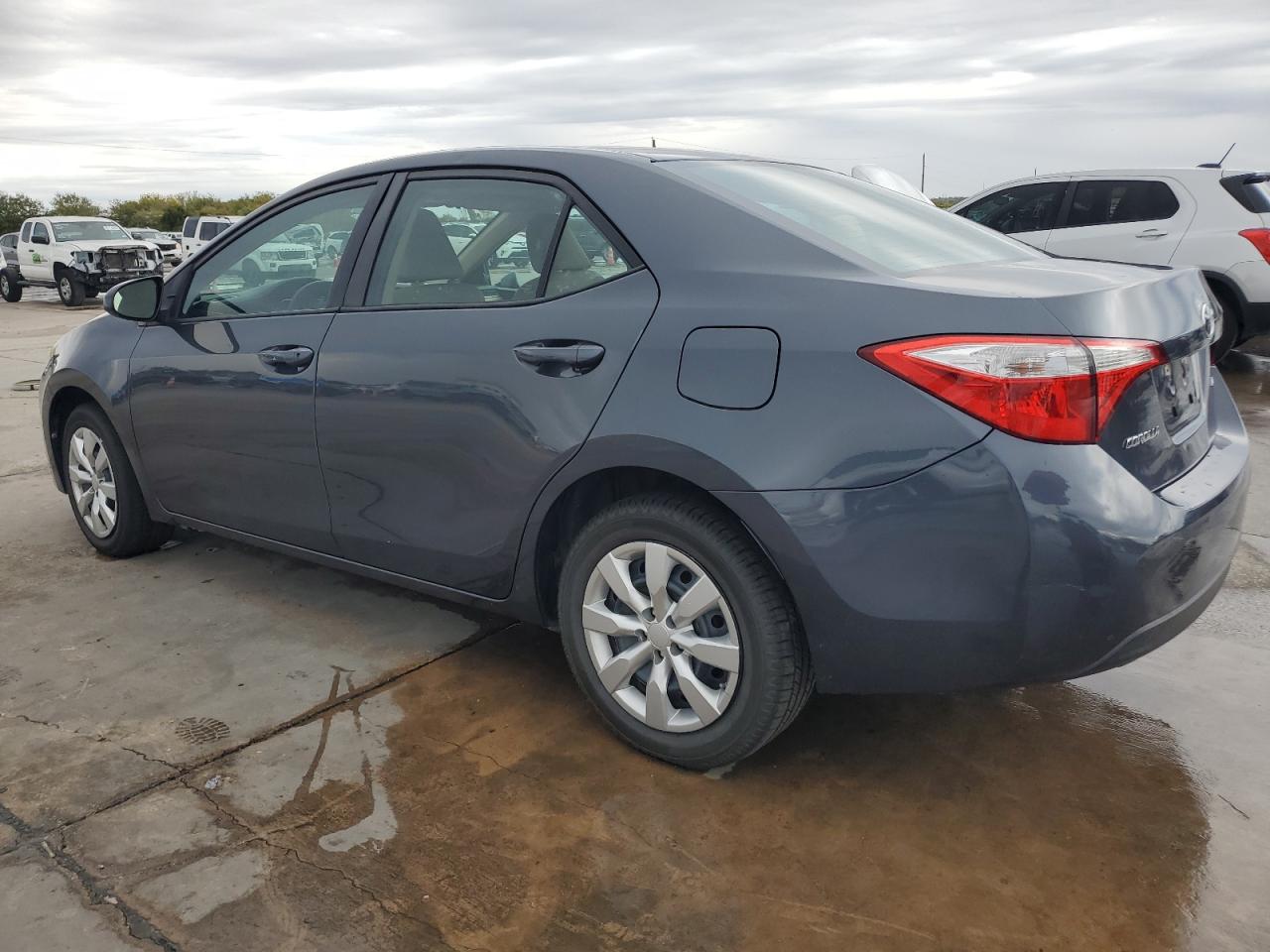 2016 Toyota Corolla VIN 5YFBURHE7GP373778 Copart auction photo, rear end / side damage thumbnail 2