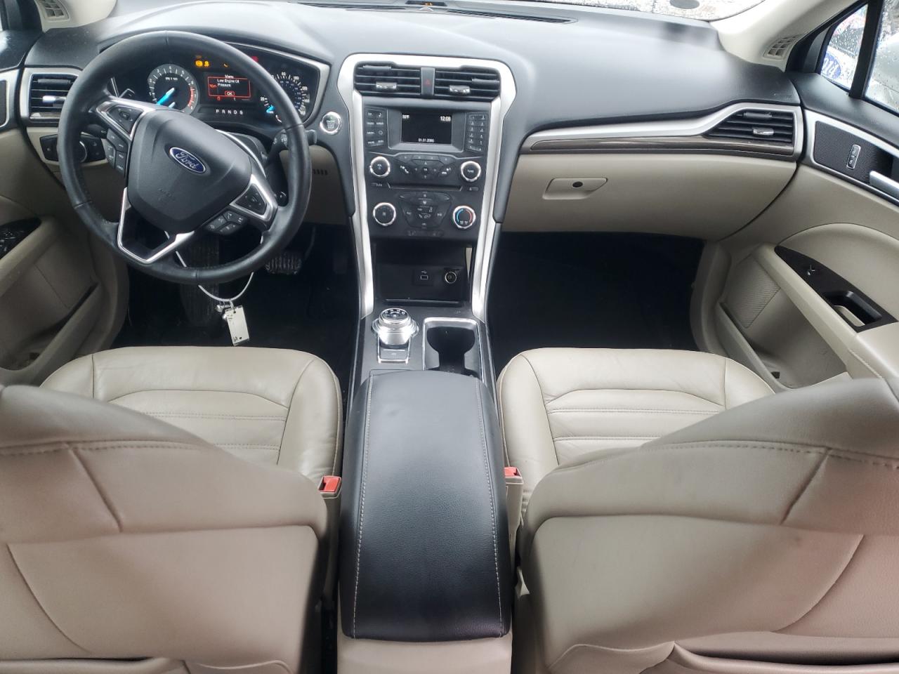 2017 Ford Fusion VIN 3FA6P0T97HR334558 Copart auction photo, front end damage thumbnail 8