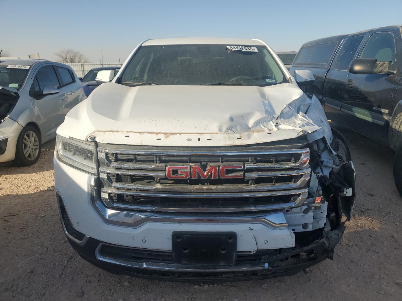 2022 GMC Acadia VIN 1GKKNKL40NZ182228 Copart auction photo, front end damage thumbnail 5