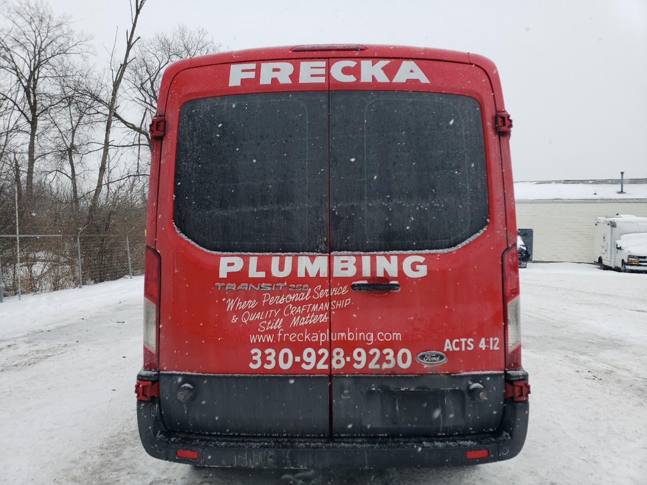 2016 Ford Transit VIN 1FTYR2CM1GKA36197 Copart auction photo, front end damage thumbnail 6