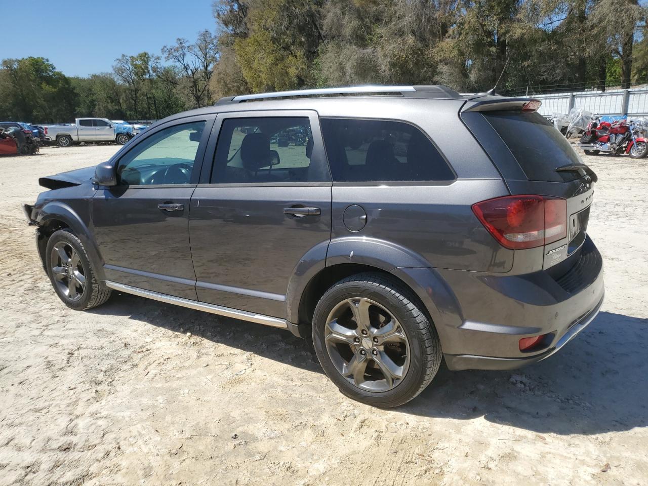 2014 Dodge Journey VIN 3C4PDCGB0ET280086 Copart auction photo, front end / minor dent/scratches damage thumbnail 2