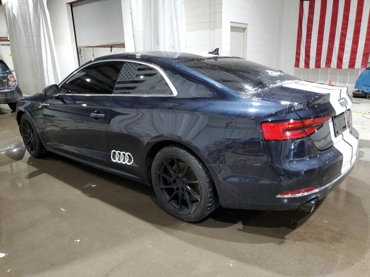 2018 Audi A5 VIN WAUPNAF5XJA000993 Copart auction photo, front end damage thumbnail 2