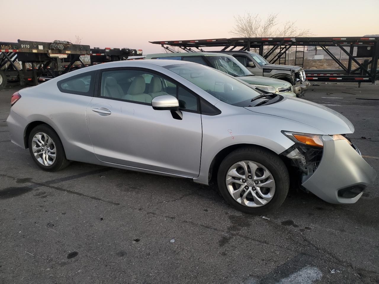 2014 Honda Civic VIN 2HGFG3B56EH521180 Copart auction photo, front end damage thumbnail 4
