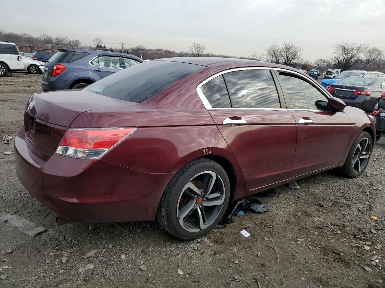 2009 Honda Accord VIN 1HGCP26389A200736 Copart auction photo, front end damage thumbnail 3