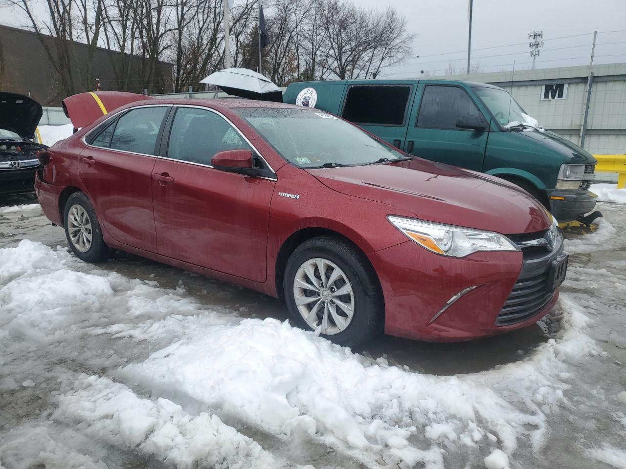 2015 Toyota Camry VIN 4T1BD1FK9FU162704 Copart auction photo, rear end damage thumbnail 4