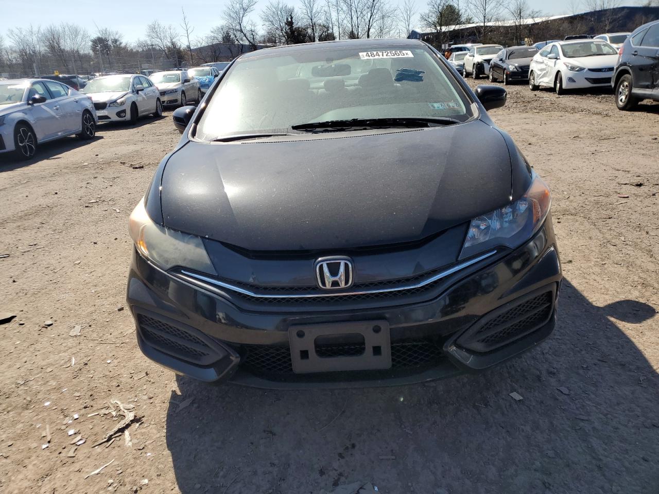 2015 Honda Civic VIN 2HGFG3B84FH530620 Copart auction photo, rear end damage thumbnail 5