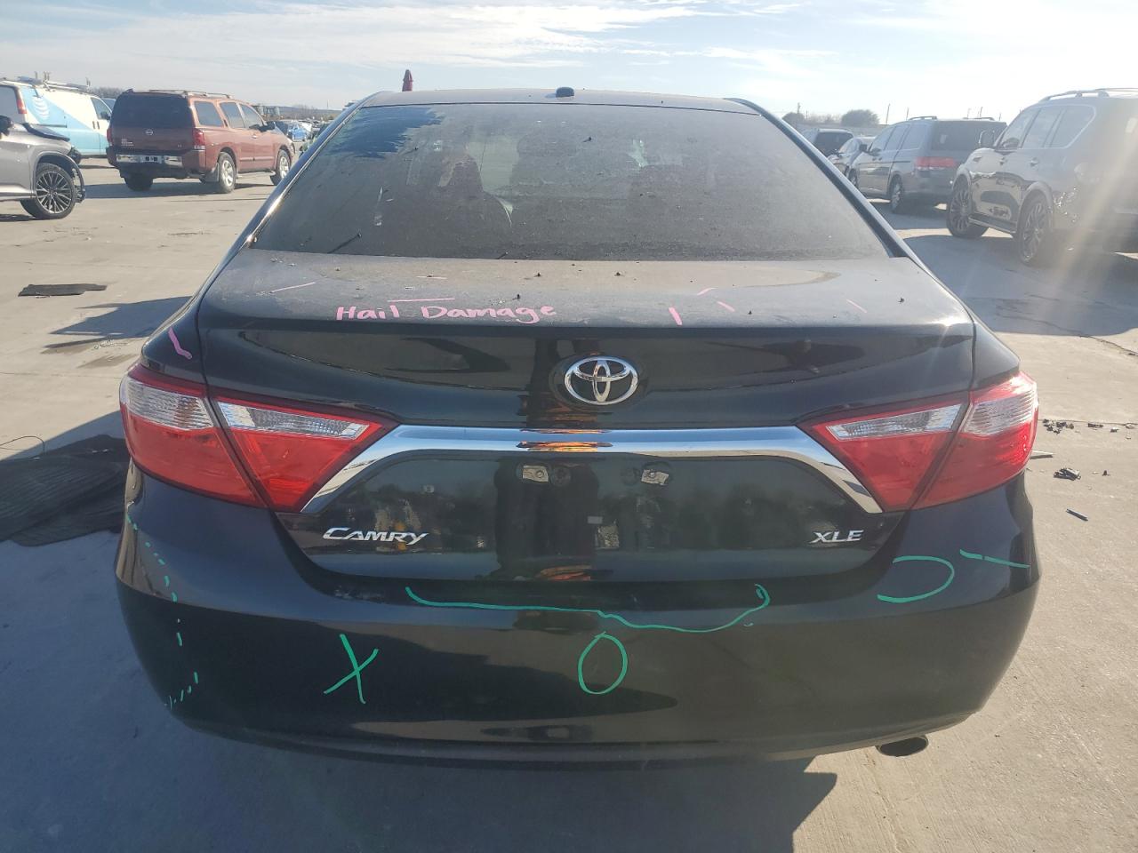 2017 Toyota Camry VIN 4T1BF1FK8HU397236 Copart auction photo, side damage thumbnail 6