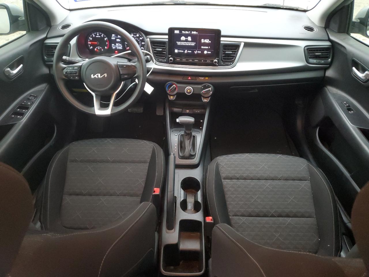2022 KIA Rio VIN 3KPA24AD4NE445489 Copart auction photo, hail damage thumbnail 8