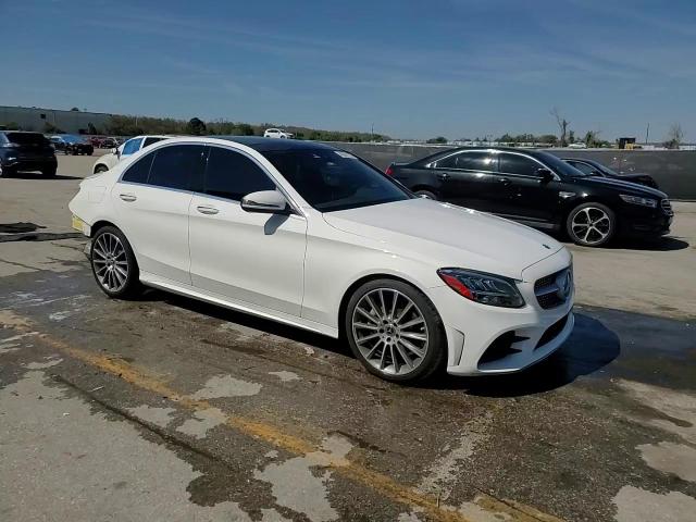 2021 Mercedes-Benz C-klasse VIN W1KWF8DB4MR604709 Copart auction photo, rear end damage thumbnail 14