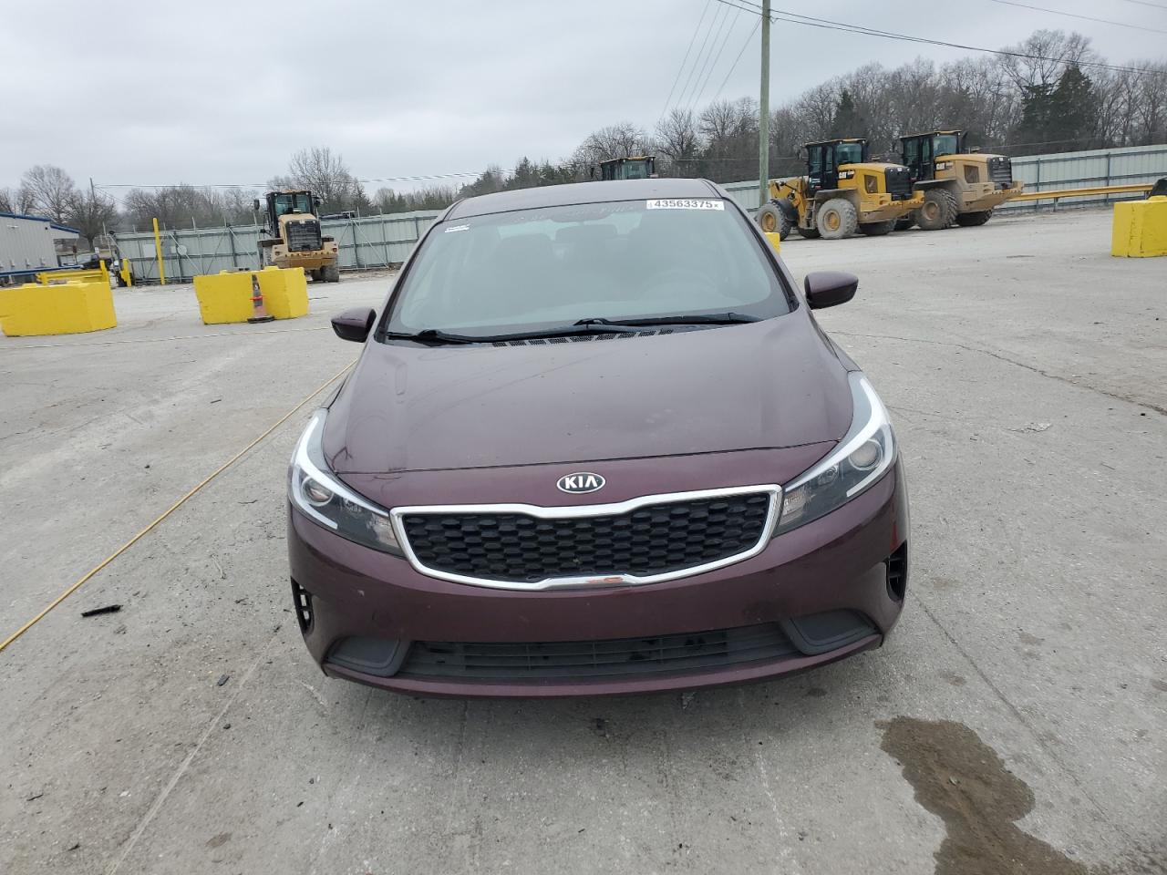 2017 KIA Forte VIN 3KPFK4A79HE055962 Copart auction photo, mechanical damage thumbnail 5