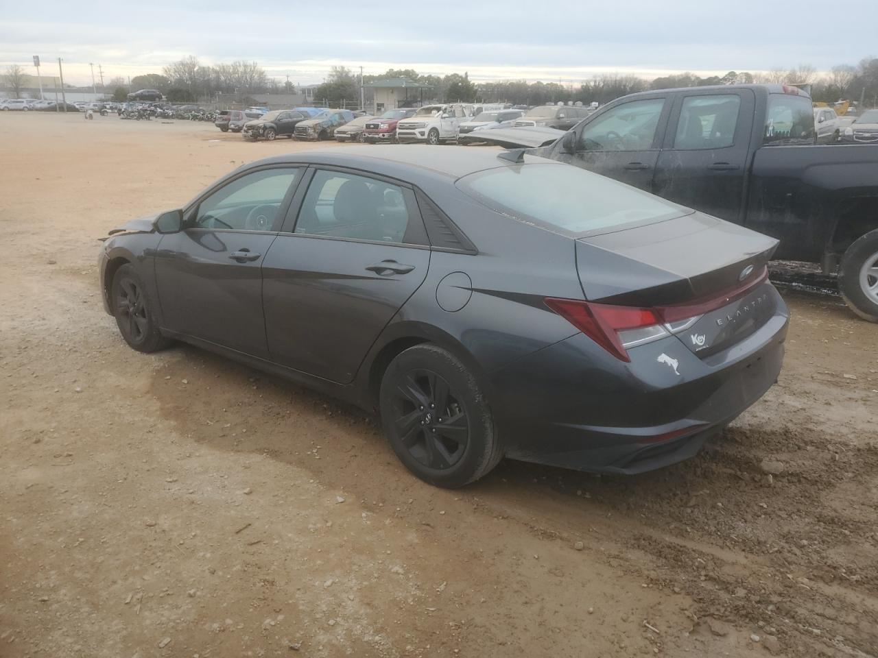 2021 Hyundai Elantra VIN 5NPLS4AG3MH028622 Copart auction photo, front end damage thumbnail 2