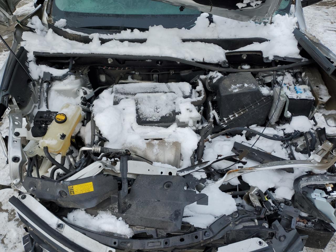 2013 Toyota RAV 4 VIN 2T3DFREV3DW010466 Copart auction photo, front end / undercarriage damage thumbnail 13