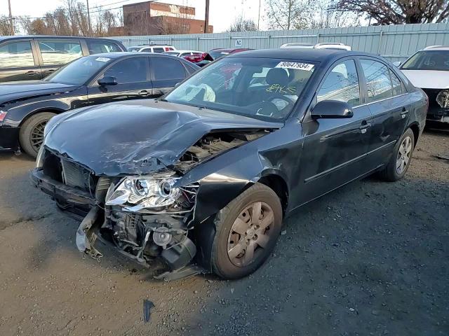 2009 Hyundai Sonata VIN 5NPET46C19H507771 Copart auction photo, front end / minor dent/scratches damage thumbnail 11